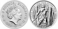 (2022) Монета Великобритания 2022 год 2 фунта "Маленький Джон"  Серебро Ag 999  PROOF